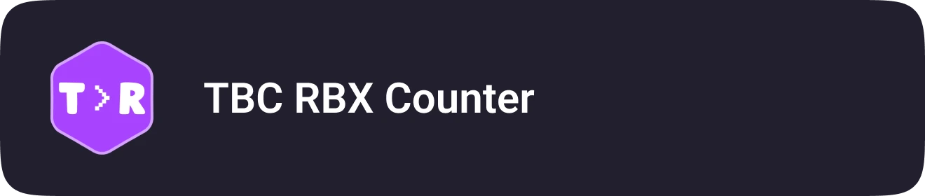TBC RBX Counter